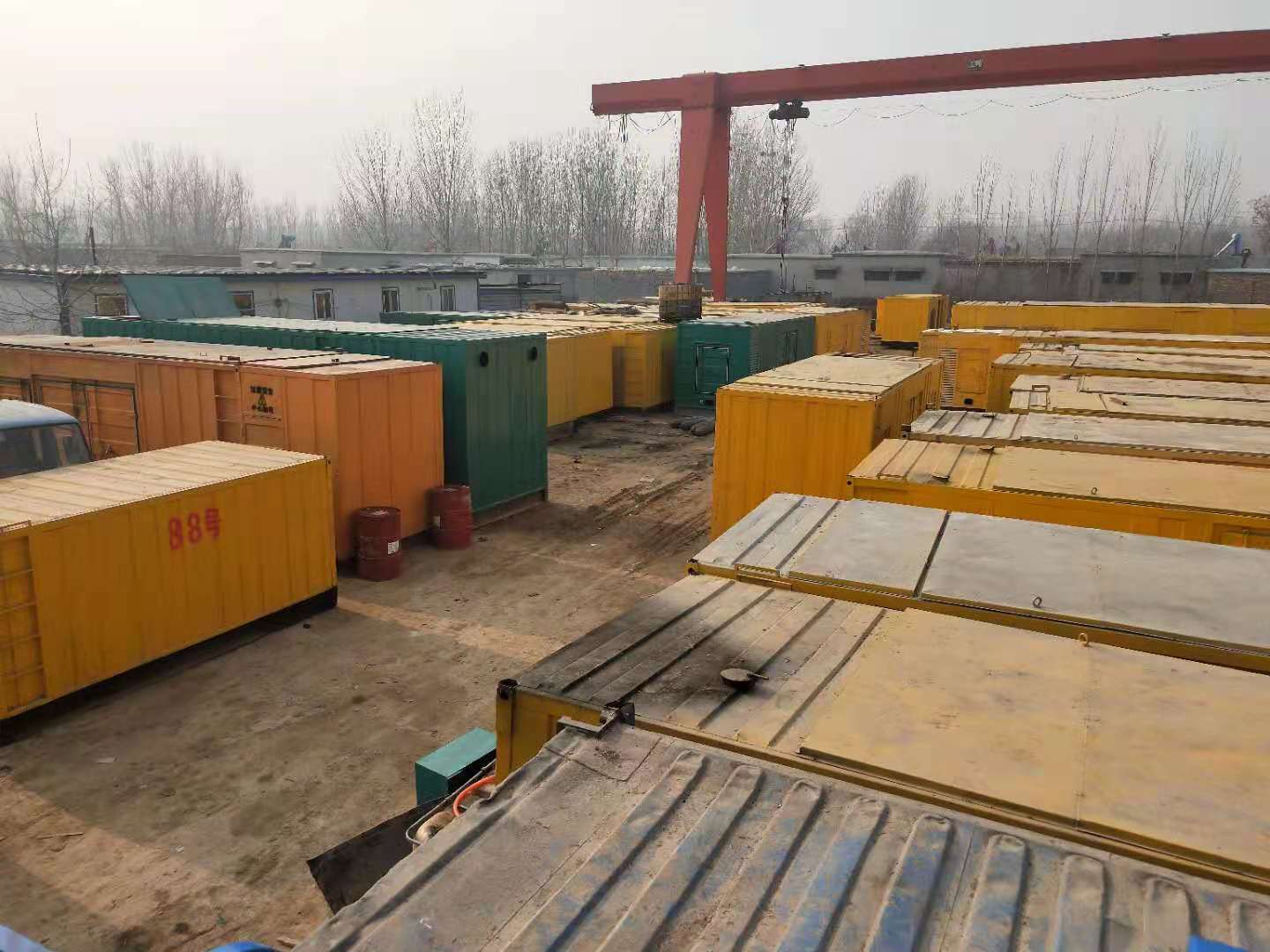 阳明租赁发电机-灰尘、风沙对柴油发电机组造成哪些不良影响？