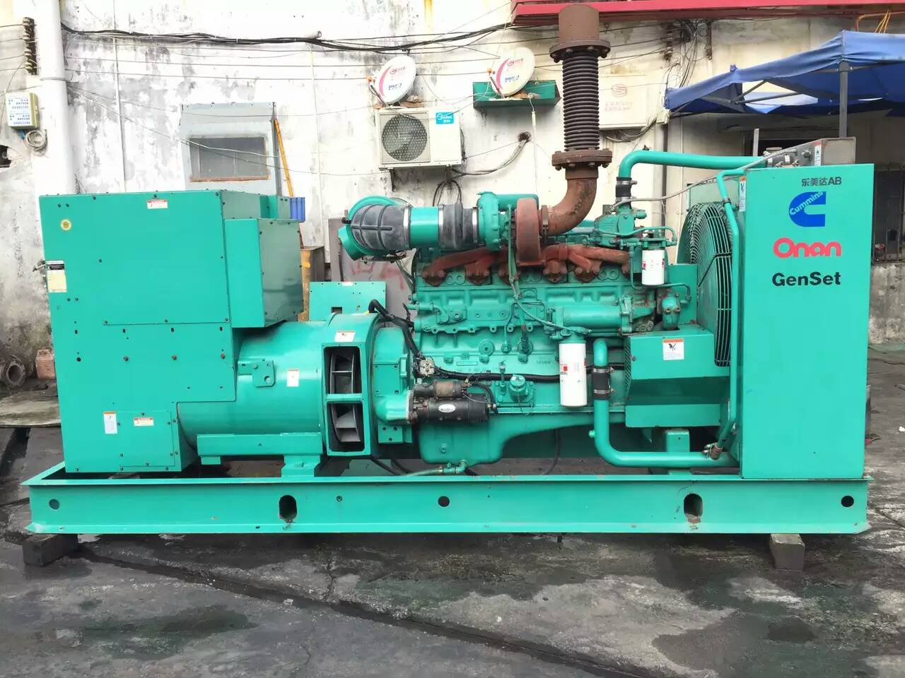 阳明租赁发电机-柴油发电机不正常冒烟的原因